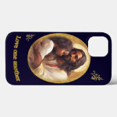 Liebt einander Case-Mate iPhone hülle (Rückseite (Horizontal))