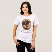 Liebt einander christlich Tri-Blend shirt (Vorderseite voll)