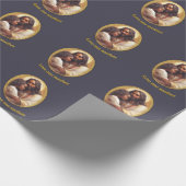 Liebt einander geschenkpapier (Ecke)