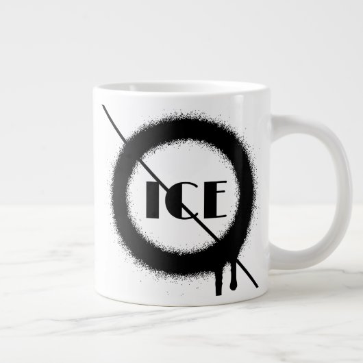 liebt einander Jumbo-Tasse (Rechts)