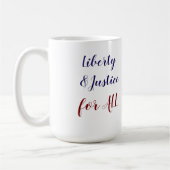 Liebt einander Kaffeetasse (Links)