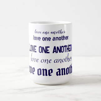 Liebt einander Kaffeetasse