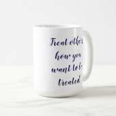 Liebt einander Kaffeetasse (VorderseiteRechts)