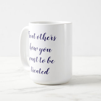 Liebt einander Kaffeetasse