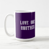 Liebt einander Kaffeetasse (Links)