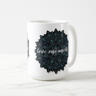 Liebt einander kaffeetasse