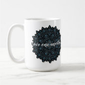 Liebt einander  kaffeetasse (Links)