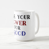 Liebt einander Kaffeetasse (VorderseiteRechts)