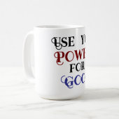 Liebt einander Kaffeetasse (Vorderseite Links)