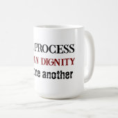 Liebt einander kaffeetasse (VorderseiteRechts)