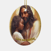 Liebt einander keramik ornament (Rechts)