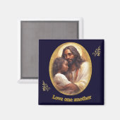 Liebt einander magnet (Vorderseite/Rückseite)