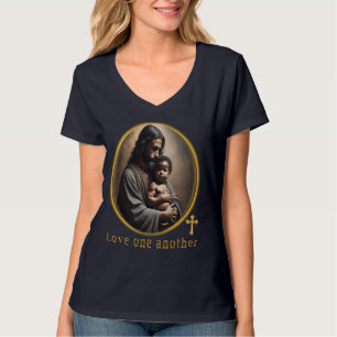 Liebt einander T-Shirt