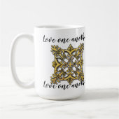Liebt einander Tank Top Kaffeetasse (Links)