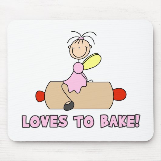 Liebt es, Mousepad zu backen (Vorne)