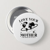 🌍💚 Liebt eure Mutter 🌿 Button (Vorne & Hinten)