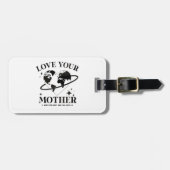 🌍💚 Liebt eure Mutter 🌿 Gepäckanhänger (Vorderseite horizontal)