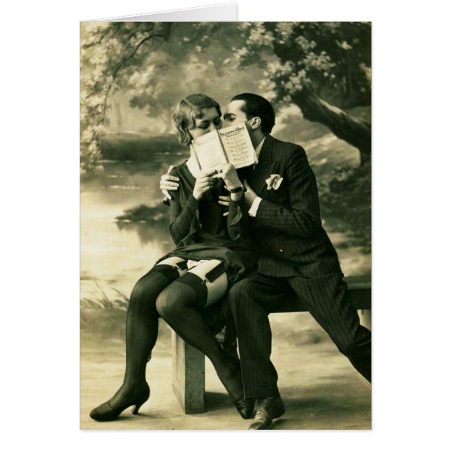 Liebt Geheimnisse Sexy Vintage Button-Up Couple Li (Vorne)