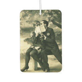 Liebt Geheimnisse Sexy Vintage Button-Up Couple Li Autolufterfrischer