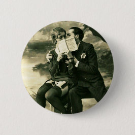 Liebt Geheimnisse Sexy Vintage Button-Up Couple Li Button