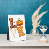 Liebt Halloween-Friseur Fotoplatte (Seite)