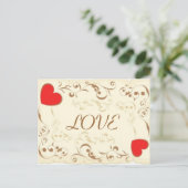 LIEBT IHNEN GESCHENKOLLEKTION POSTKARTE (Stehend Vorderseite)