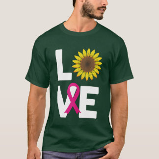 Liebt Krebsbewusstseinsfreunde T-Shirt