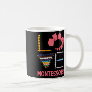 Liebt Montessori-Bildungs-Mathe-Lehrer Kaffeetasse
