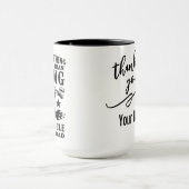 Liebt Motorradfahren Vater Tasse (Zentrum)