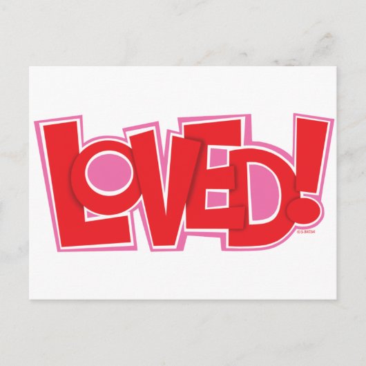 LIEBT! POSTKARTE (Vorderseite)