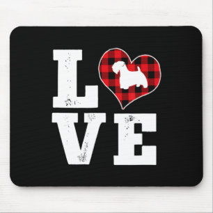 Liebt Sealyham Terrier Hundeliebhaber für Hunde Va Mousepad