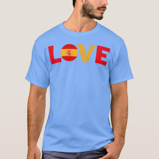 Liebt Spanien Freunde T-Shirt