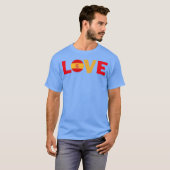 Liebt Spanien Freunde T-Shirt (Vorne ganz)