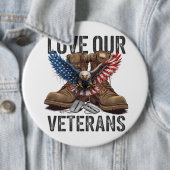 Liebt unsere Veteranen Button (Beispiel)