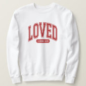 LIEBT VON DER WEIHNACHTLICHEN VOLKSWIRTSCHAFT SWEATSHIRT (Design vorne)