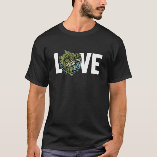 Liebt Zander-Haken Köder Experte Walleye-Angeln T-Shirt (Vorderseite)
