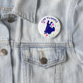 Liebt zu tanzen button (Beispiel)