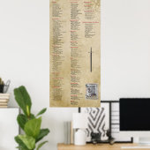 Liechtenauer Zettel Print, Poster Paper (Matte) (Heimbüro)