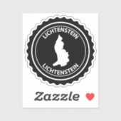 Liechtenstein Aufkleber (Blatt)