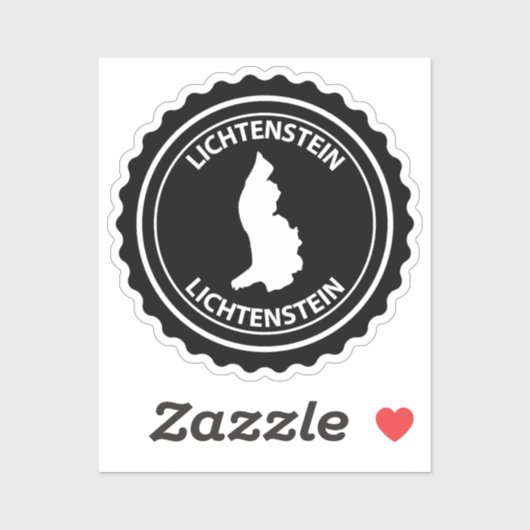 Liechtenstein Aufkleber (Blatt)