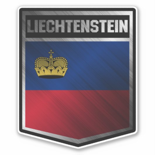Liechtenstein Aufkleber (Vorderseite)
