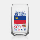 Liechtenstein Dosenglas (Rückseite)
