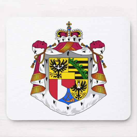 Liechtenstein-Emblem Mousepad (Vorne)