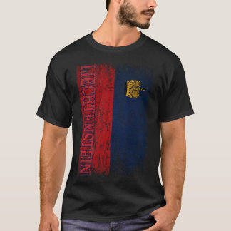 Liechtenstein Flag Geschenk Frauen Männer Kinder T-Shirt