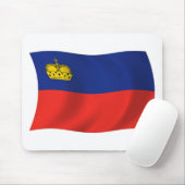 Liechtenstein Flag Mousepad (Mit Mouse)