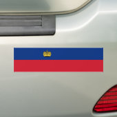 Liechtenstein-Flagge Autoaufkleber (Auf Auto)