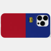 Liechtenstein-Flagge Case-Mate iPhone Hülle (Rückseite (Horizontal))