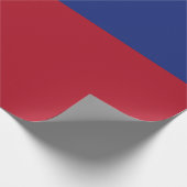 Liechtenstein-Flagge Geschenkpapier (Ecke)