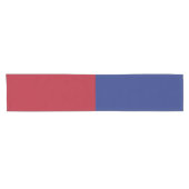 Liechtenstein-Flagge Kurzer Tischläufer (Horizontal)