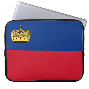 Liechtenstein-Flagge Laptopschutzhülle